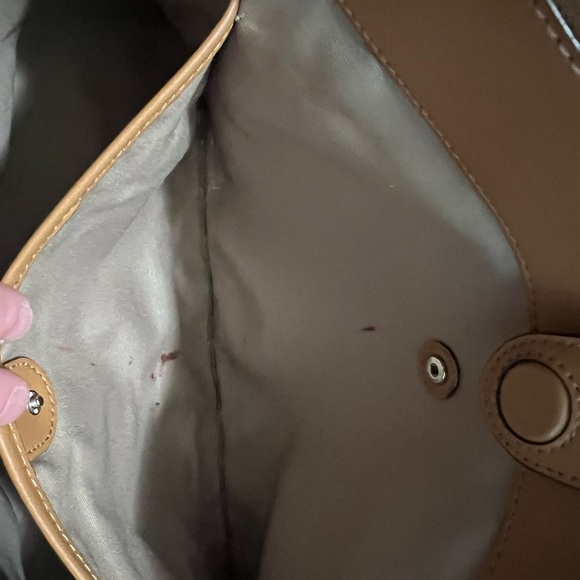 Ralph Lauren Tan Leather Tote Bag Women’s - Picture 7 of 10